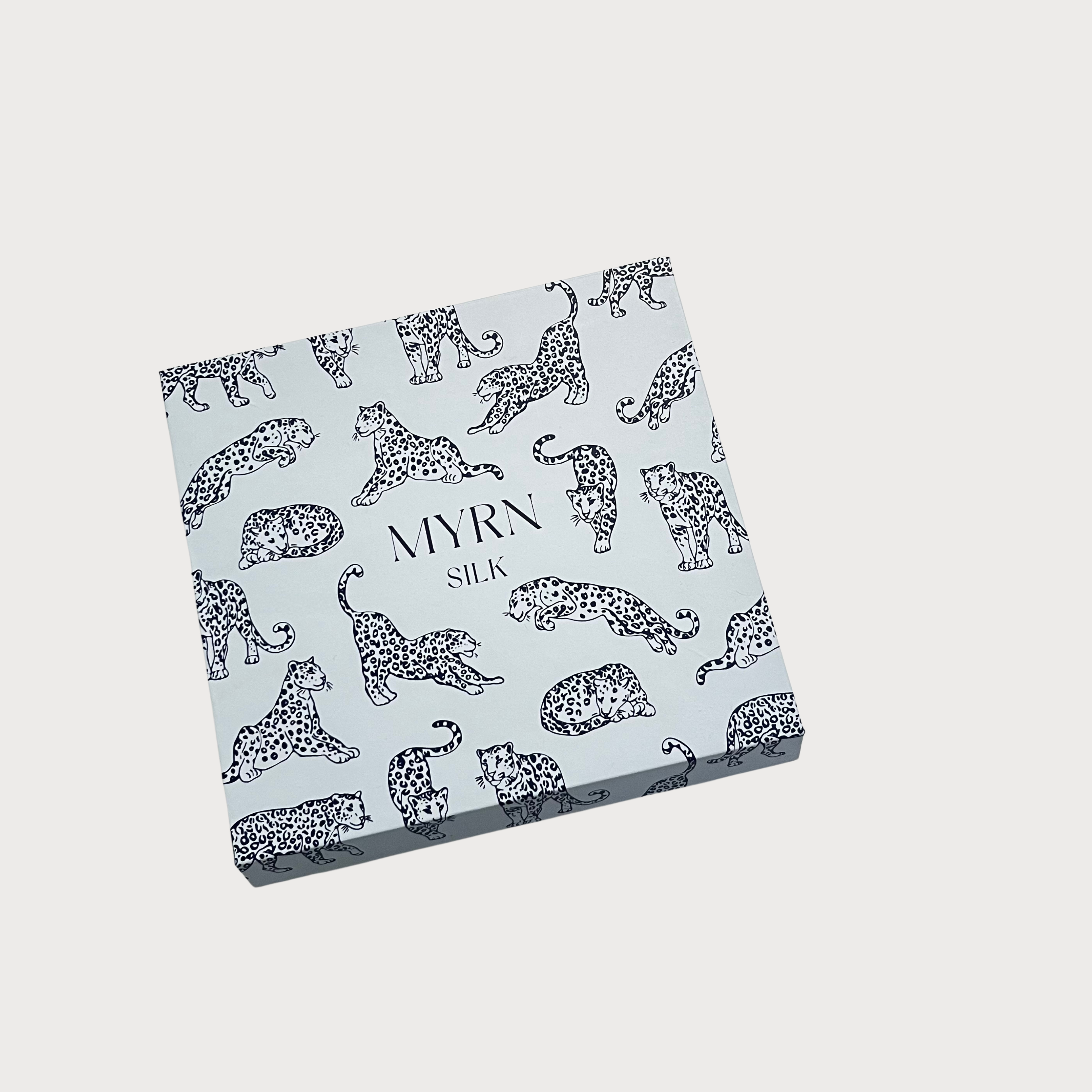 MYRN Silk branded presentation box.
